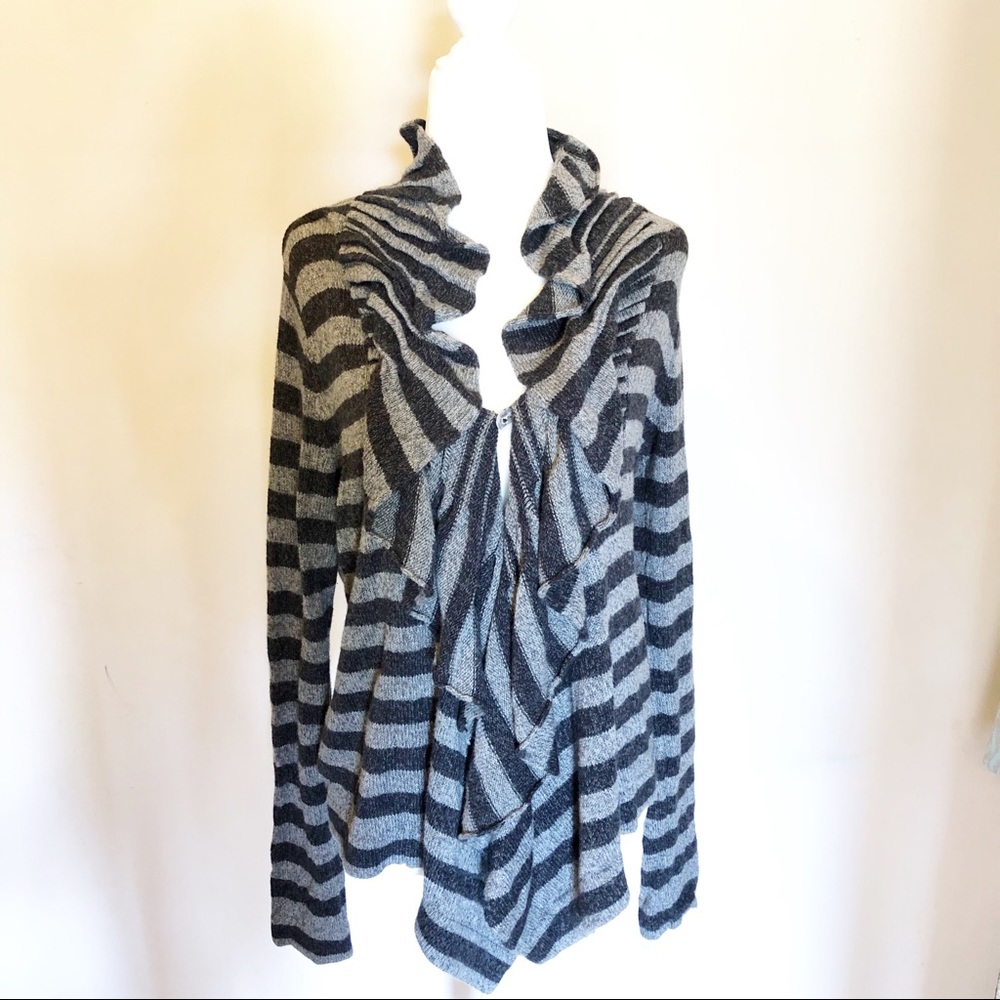 Lucy ruffled cardigan